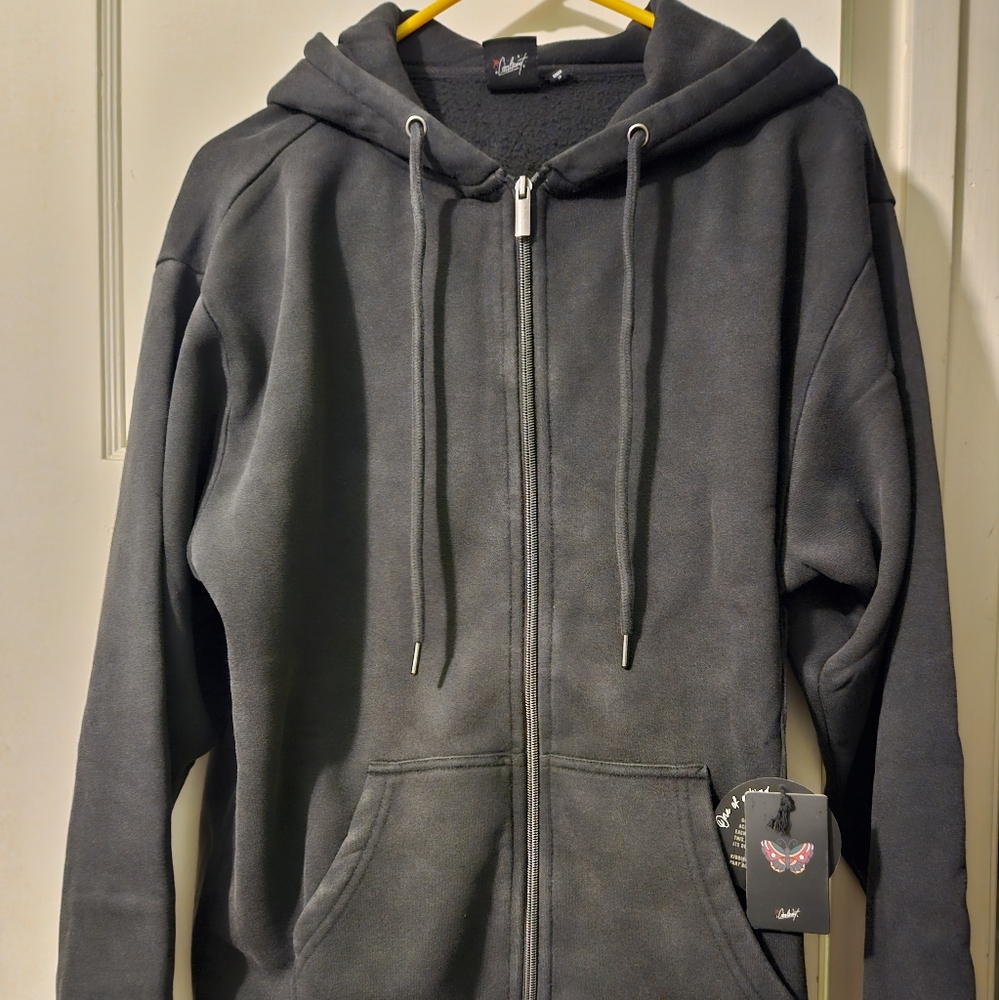 Vintage Black-Girrlscout OG Zip-up Hoodie